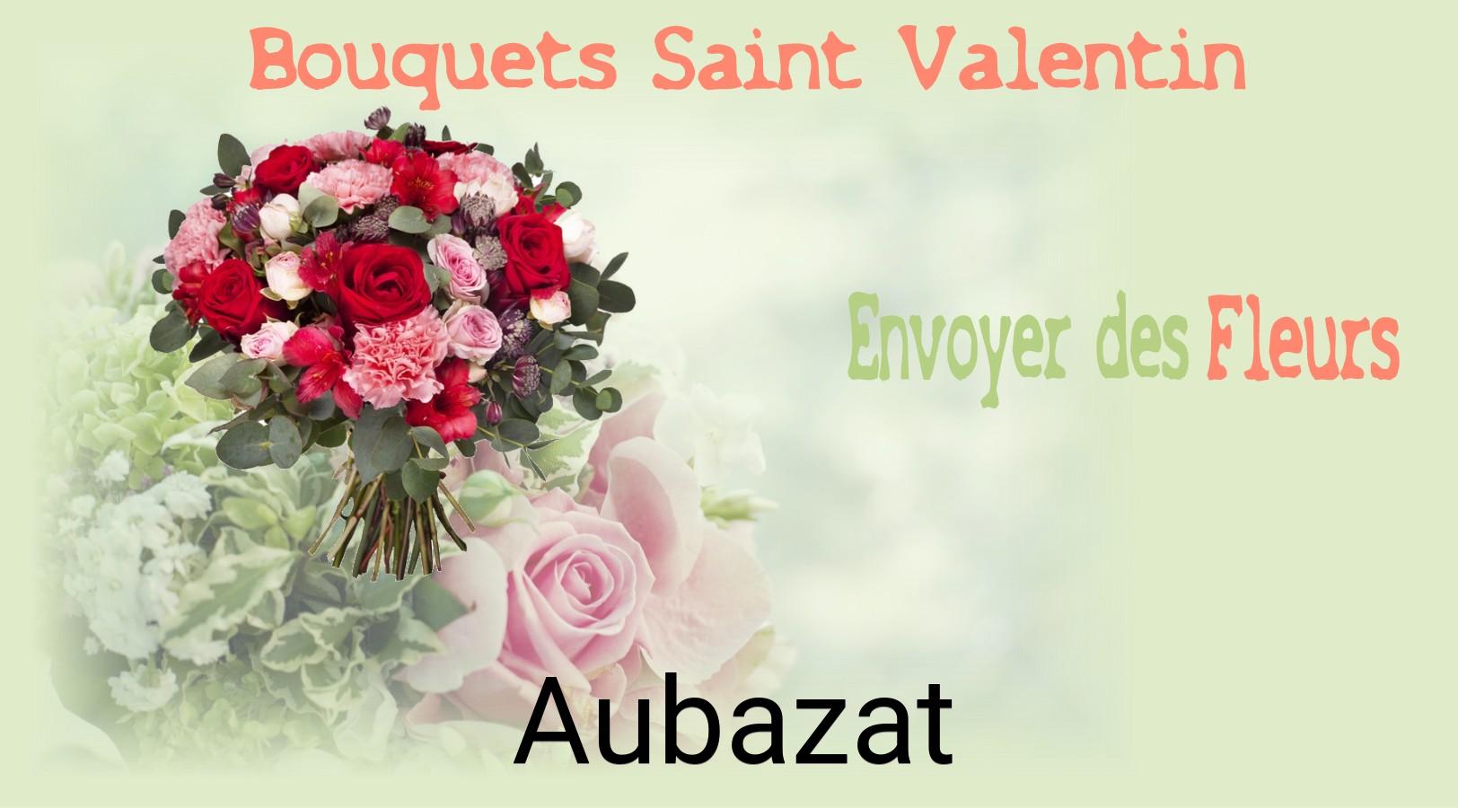 Roses de Saint-Valentin livrées à Aubazat